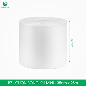 B7 - 0,35x25 (m) - Cuộn Bong Bóng Khí - Màng xốp hơi - Xốp nổ - gói hàng bọc hàng