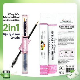 Serum dưỡng mi và mày 2in1 Coboté - Mi dày và dài sau 4 tuần sử dụng