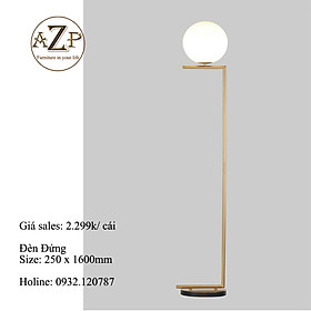 Mua ĐÈN ĐỨNG / ĐÈN TRANG TRÍ / ĐÈN PHÒNG KHÁCH AZP-DKB02-2 phong cách đương đại  hàng nhập khẩu AZP