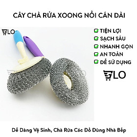 Mua Cây Chà Rửa Xoong Nồi Cán Dài