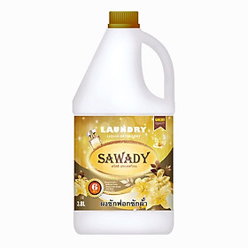 Nước giặt xả Sawady 6 trong 1 Golden Charming 3,8L