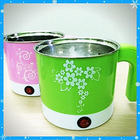 Mua Nồi lẩu điện mini đa năng 1 6L - Ca nấu mì - Hàng Chất Lượng