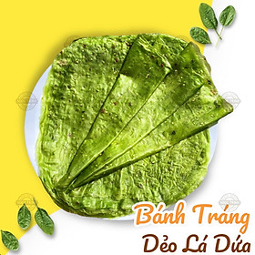 Bánh tráng dẻo cay Lá Dứa (Túi 500g) loại ngon cao cấp thương hiệu đẳng cấp hàng đầu bánh tráng Ngọc Trinh