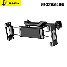 Hình ảnh Baseus Car Phone Stand Back Seat Bracket for Phone Pad Headrest Mount Foldable Clip Car Bracket Compatible with 4.5-12.3