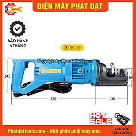 Máy cắt sắt thủy lực RC16