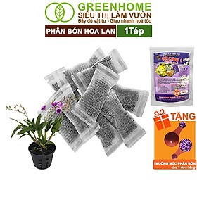 Phân Bón Lan Greenhome, 1 Tép, Túi Lưới, Tan Chậm, Không Mùi Hôi, Dưỡng Lan Ra Rễ, Xanh Tốt, Dùng Tốt Cho Sen Đá, Kiểng