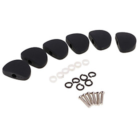 Guitar Tuning Pegs Key Tuners Machine Heads Replacement Buttons Knobs Handle