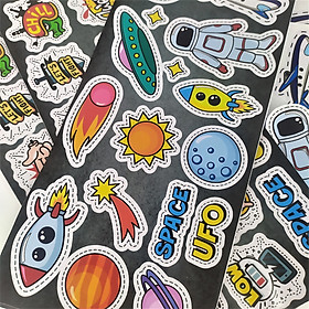 Mua Miếng Sticker Dán Mũ Bảo Hiểm  Vali  Đàn Ukulele  Lap Top  Xe Đạp  Trang Trí Phòng