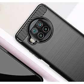 Ốp lưng chống sốc Vân Sợi Carbon cho Xiaomi Redmi Note 9 Pro 5G 2021