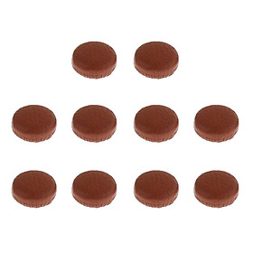 Alto Soprano Saxophone Sax Pads for Wind Instrument Parts Accessories, 10 Pack