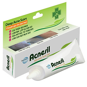 Acnesil Gel Silicone Cho Giải Pháp Hiệu Quả Cho Sẹo Mụn 10g