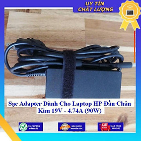 Sạc Adapter dùng cho Laptop HP Đầu Chân Kim 19V - 4.74A (90W) - Hàng Nhập Khẩu New Seal