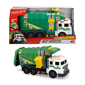Đồ Chơi Xe Chở Rác Lớn Nâng Hạ Thùng Rác Dành Cho Bé DICKIE TOYS City Cleaner 203308378 - Đồ Chơi Đức Chính Hãng