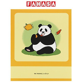 Tập Học Sinh Fluffy Panda - Miền Nam - 4 Ô Ly - 96 Trang 80gsm - The Sun 03