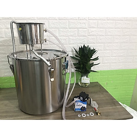 Mua Bộ chưng cất tinh dầu loại lớn 55 lít sử dụng bếp gas than củi