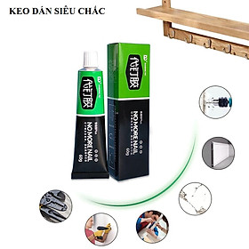 Keo dán siêu chắc nhanh khô cố định nhựa, kim loại, thủy tinh, gốm tuýp to 30G