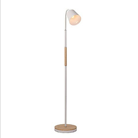 Mua Đèn cây đứng VINTAGE DC9010 ĐẾ BỌC GỖ cao cấp - Kèm bóng LED