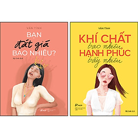 Hình ảnh Combo 2 Cuốn: Bạn Đắt Giá Bao Nhiêu? + Khí Chất Bao Nhiêu, Hạnh Phúc Bấy Nhiêu (Tái Bản)