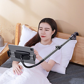 Bộ đế giữ điện thoại chân kẹp dùng cho iPad Baseus Otaku Life Rotary (Adjustment Lazy holder for 4.7 - 12.9 inches Smartphone/ Tablet/ iPad) - Hàng chính hãng