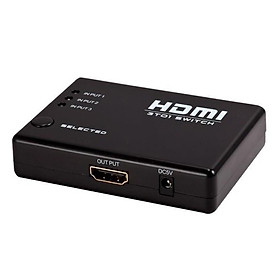 Thiết bị chia tín hiệu HDMI 1080p switcher 3 ngõ vào 1 ngõ ra