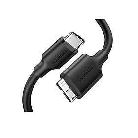 Ugreen 90995 25CM Màu Đen Cáp USB-C sang Micro B 3.0 US312 Hàng chính hãng