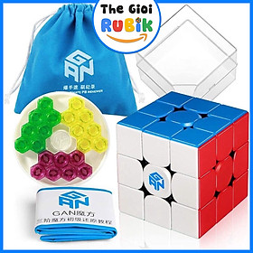 Rubik 3x3 Gan 356 M + GES Có Nam Châm. Rubik 3x3 Cao Cấp Chính Hãng GAN