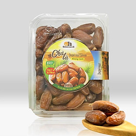 Chà Là Không Cành Tunisia Smile Nuts Hộp 500g - Dòng chà là Deglet Nour thịt mềm, dẻo, thoảng vị mật ong
