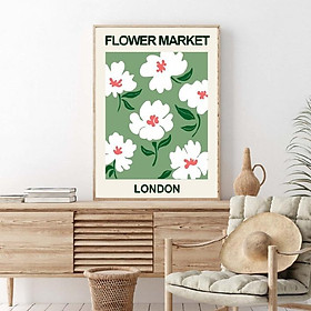 Mua TRANH TREO TƯỜNG NGHỆ THUẬT AESTHETIC FLOWER MARKET