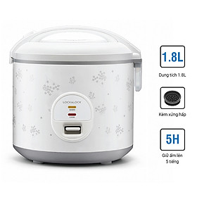 Nồi Cơm Điện Nắp Gài Lock&Lock EJR445GRY (1.8 Lít)