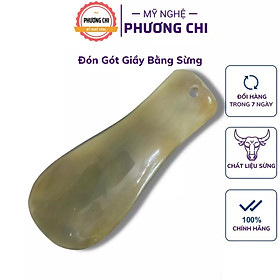 Đón gót giày ngắn bằng sừng cứng chắc, màu sắc tự nhiên dành Cho giày Nam & Nữ | Mỹ Nghệ Phương Chi