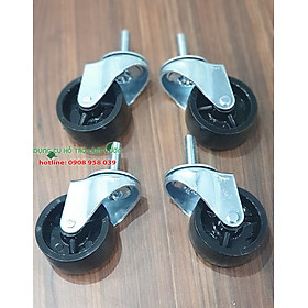 Mua BỘ 4 BÁNH XE  DÙNG CHO CHẬU GHÉP