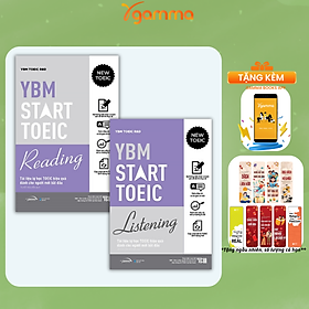 Combo YBM TOEIC Start Reading + YBM TOEIC Start Listening