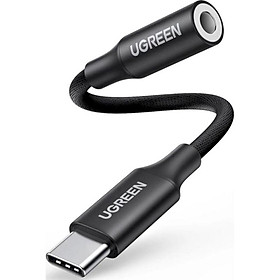 Mua Ugreen UG50631AV161TK dành cho ipad pro samsung S Note 10Cm bọc nhôm Usb Type C ra jack 3.5Mm bộ chuyển âm thanh có chip DAC chống nhiễu - HÀNG CHÍNH HÃNG