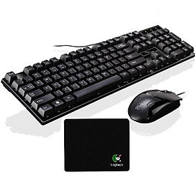 Mua Bàn phím và chuột Q17 giả cơ game chuyên dụng + LÓT chuột