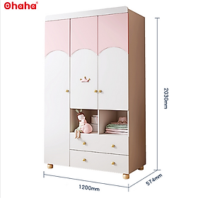 Mua Tủ Quần Áo Trẻ Em Hiện Đại Ohaha - TAK014