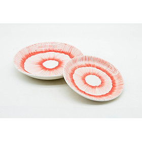Mua Dĩa Tròn Sâu 02 (22 cm) - Họa Tiết Vẽ Tay