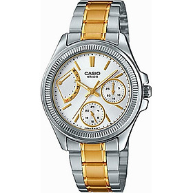 Đồng Hồ Nữ Dây Thép Không Gỉ Casio LTP-2088SG-7AVDF (33mm)