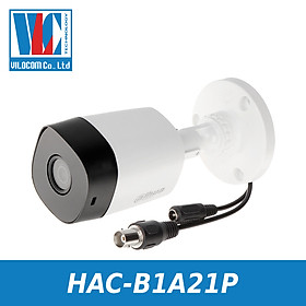 Camera HDCVI hồng ngoại 2.0 Megapixel DAHUA HAC-B1A21P - Hàng Chính Hãng