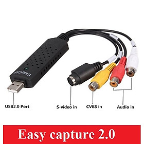 Mua Easy Cap USB 2.0 Ghi chương trình tv-vcd-dvd-Camera vào Máy tính