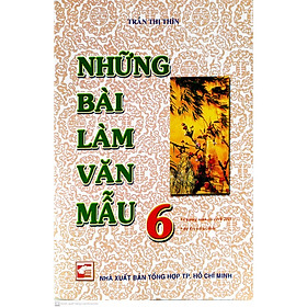 Sách - Những bài làm văn mẫu lớp 6 - bộ Kết nối tri thức