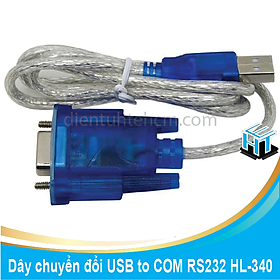 Mua Dây cáp chuyển đổi USB to COM RS232 HL-340 - 1.5m - Đực - Male