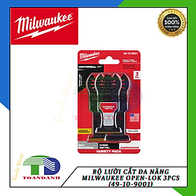 Bộ lưỡi cắt đa năng Milwaukee OPEN-LOK 3pcs (49-10-9001)