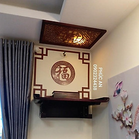 Mua Bàn thờ gia tiên giá rẻ Đà Nẵng size 60-40 giao đầy đủ y như hình