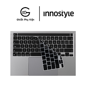 Mua Phủ Phím Innostyle USA Keyguard Prime Black Dành Cho Macbook Air/Pro M1 13/14/16inch - Hàng Chính Hãng