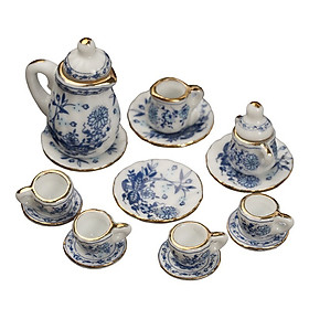 Mua BỘ ĐỒ TRÀ TÍ HON GỐM SỨ 15 chi tiết trang trí