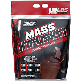 Nutrex Mass Infusion, Sữa Tăng Cân, Tăng Cơ Nạc Hiệu Quả