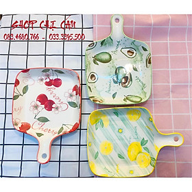 Mua Đĩa sứ có tay cầm/ Đĩa nướng sứ cao cấp