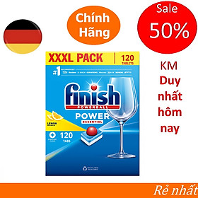 Viên rửa chén bát Finish All In One 120 viên - Hàng chính hãng