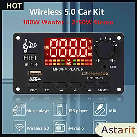 Bản Mạch Giải Mã Âm Thanh 2x50W 100W Bluetooth 5.0 MP3