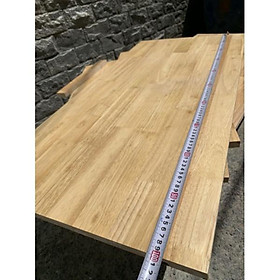 Mua (100%GỖ CAO SU) 60x120cm gỗ ghép cao su làm bàn kệ